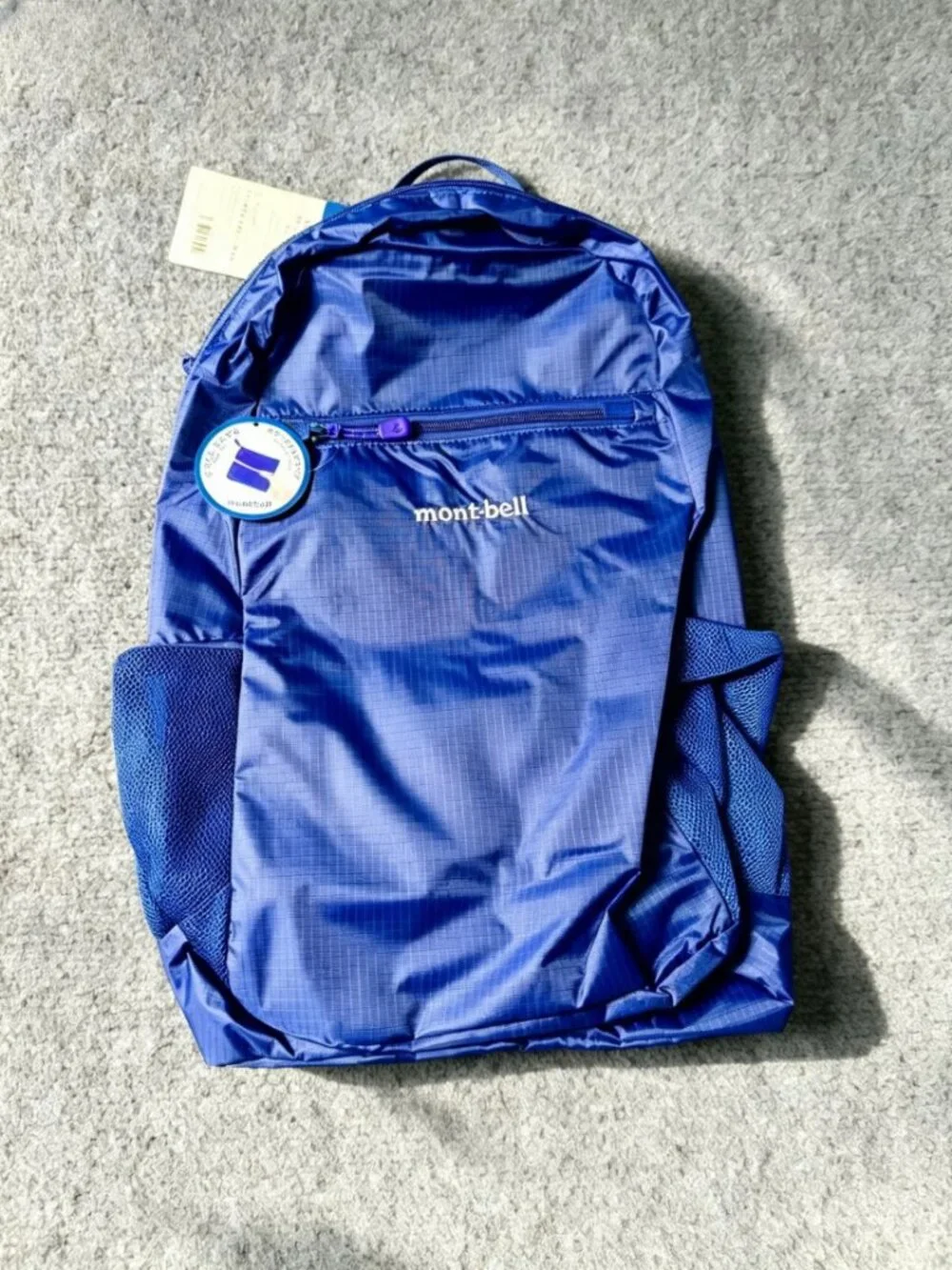 Montbell Blue 15L Lightweight Backpack